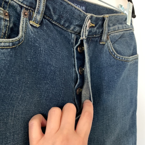 ANN TAYLOR Vintage Bootcut Button Fly Special Edition Jeans Size 6P - Picture 5 of 16